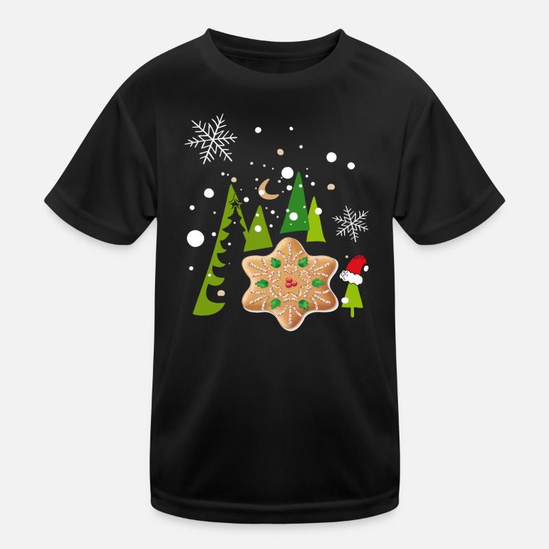 Advent, Pfefferkuchen, Kekse Kinder Funktions-T-Shirt