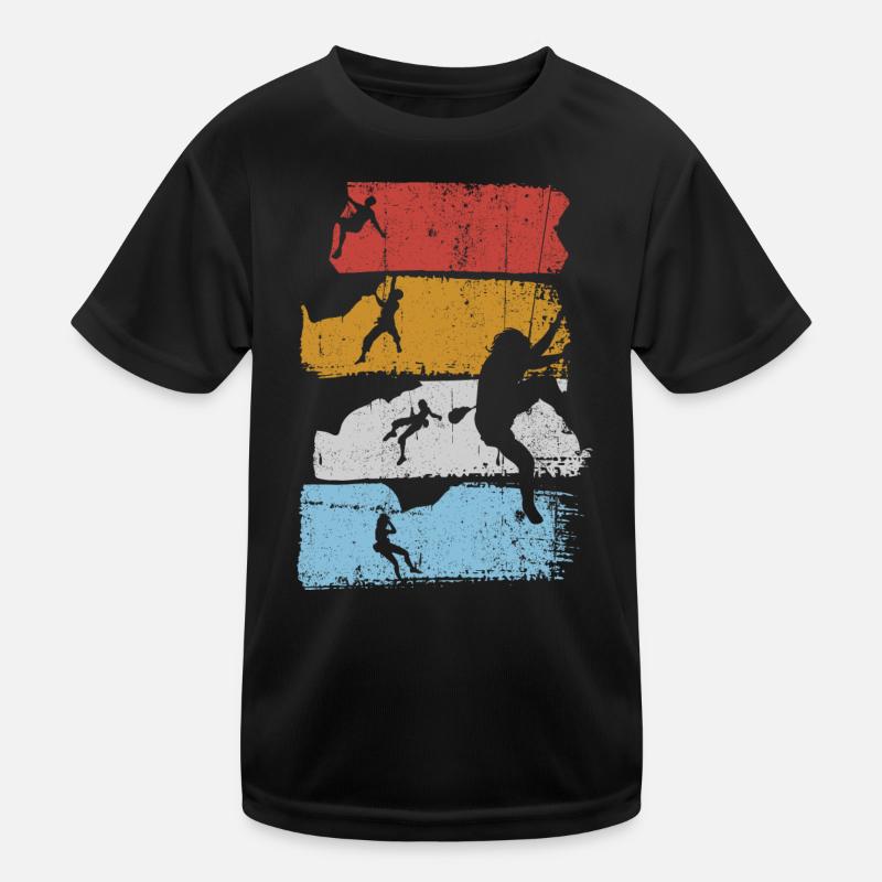 Surf Stripes Silhouette Kinder Funktions-T-Shirt