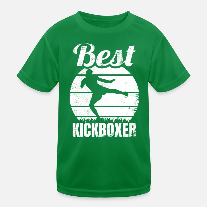 Bester Kickboxer Kinder Funktions-T-Shirt