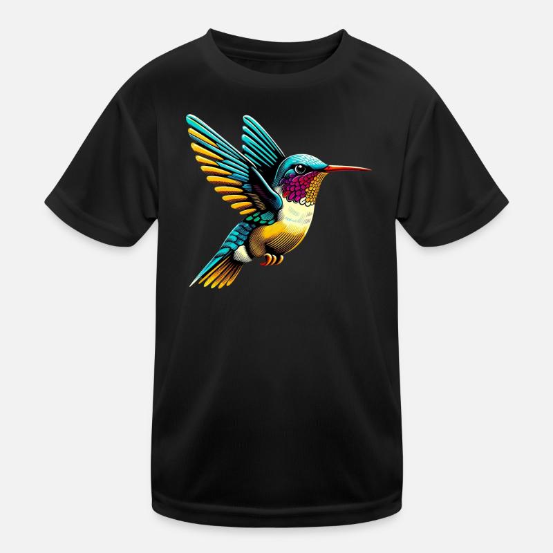 Kolibri Kinder Funktions-T-Shirt