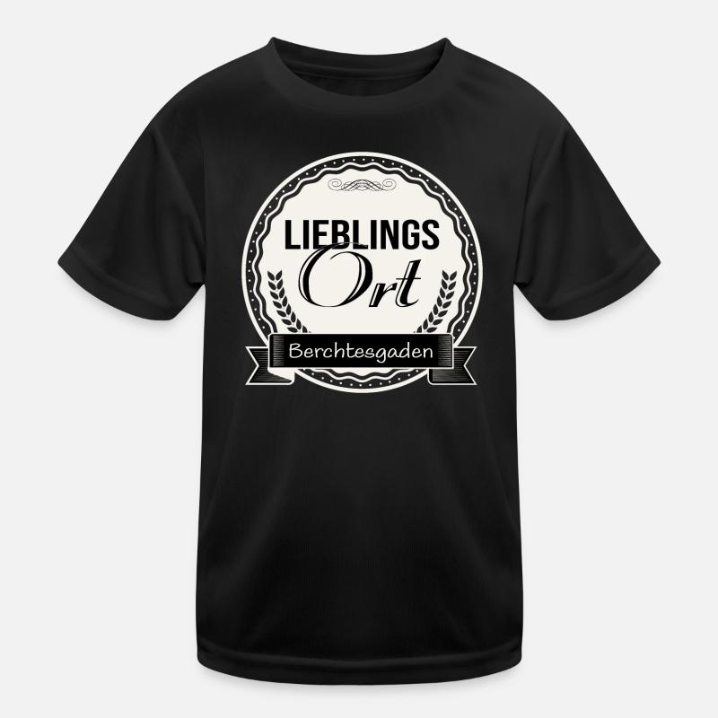 Lieblingsort Berchtesgaden Kinder Funktions-T-Shirt