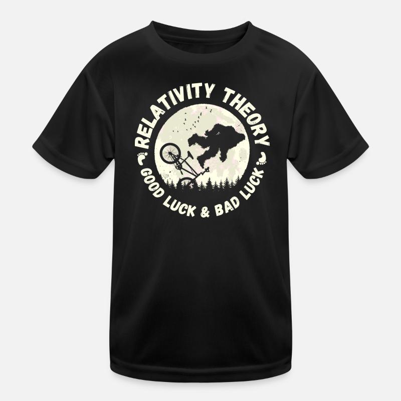 Relativity Theory - Good Luck and Bad Luck Kids Functional T-Shirt