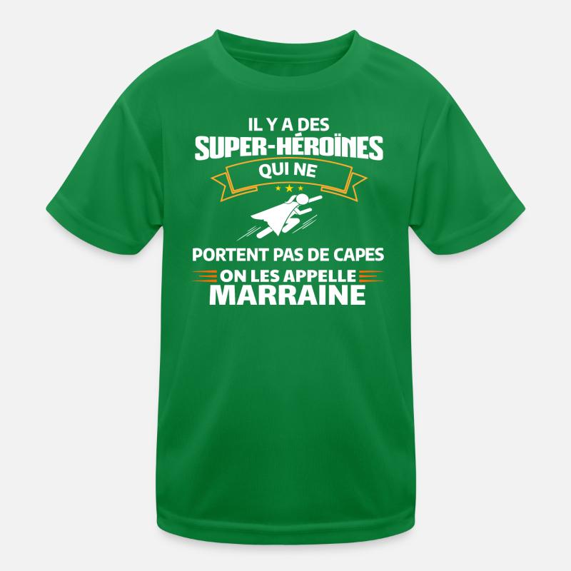 Super-Héroïnes Invisibles Empowerment Tee T-shirt sport Enfant