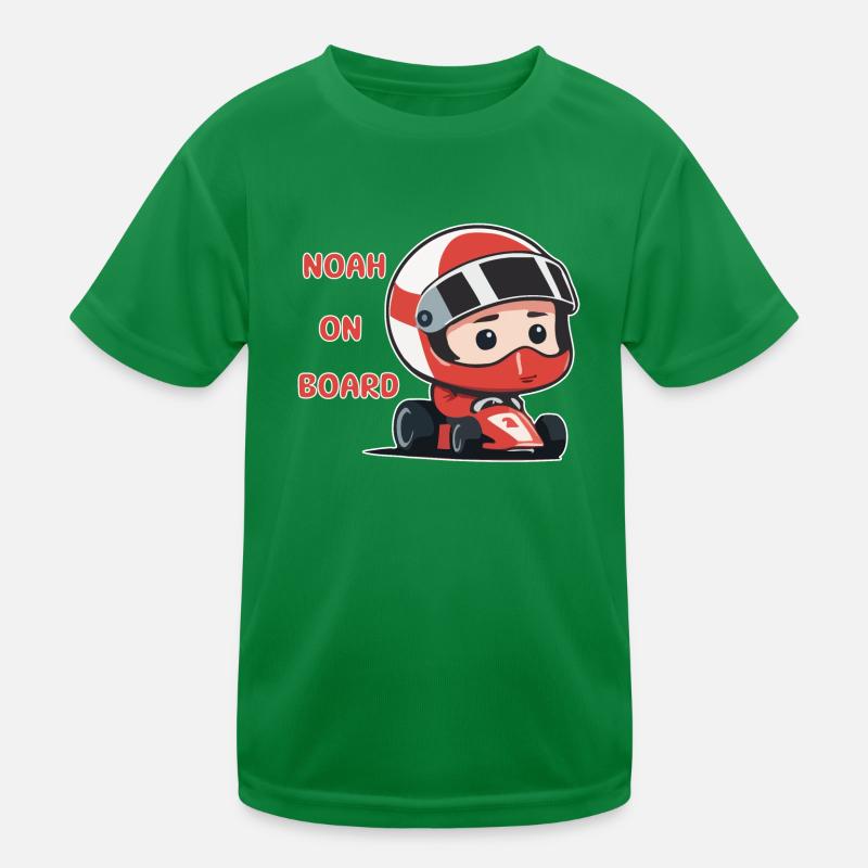 Noah on board Kinder Funktions-T-Shirt