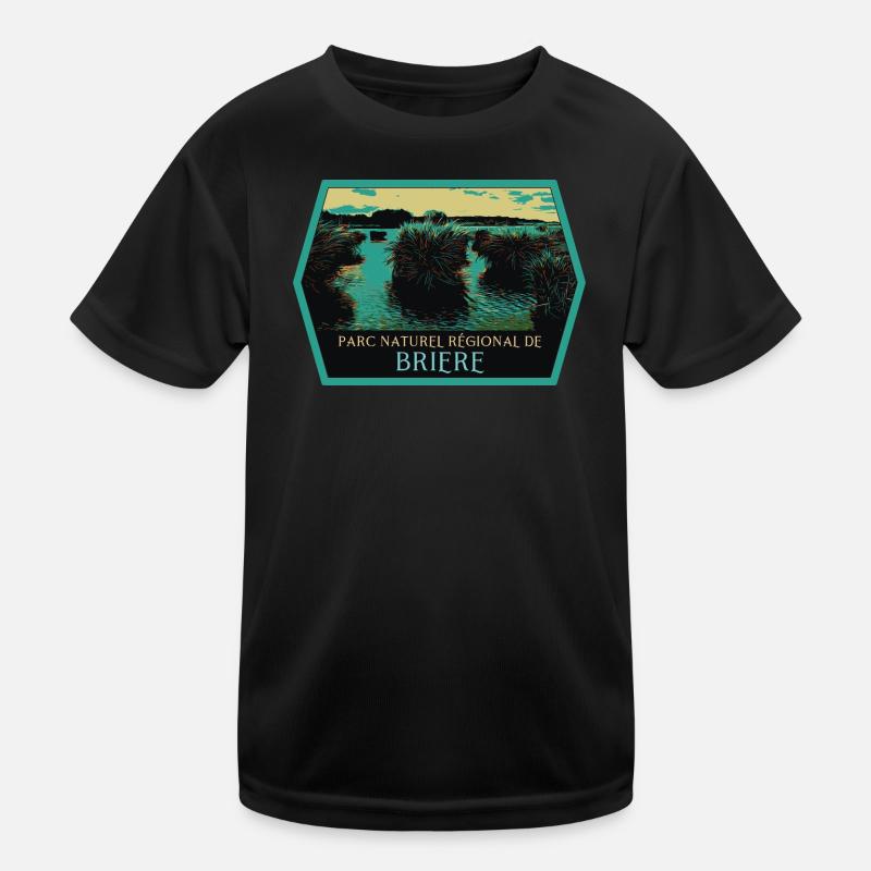 Marais Parc naturel de Brière: Authentic Nature Kids Functional T-Shirt