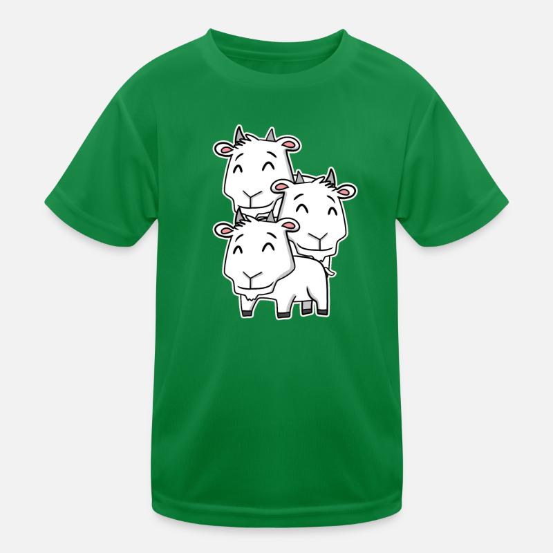 Motif de chèvre T-shirt sport Enfant