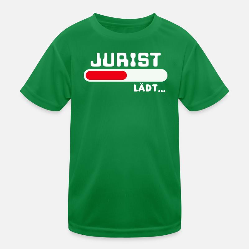 Karriere Jurist Statement Beruf Arbeiter Erfolg Kinder Funktions-T-Shirt
