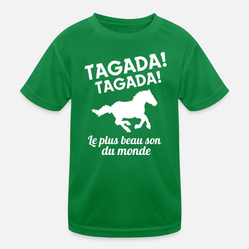 cheval, équitation, centre équestre T-shirt sport Enfant