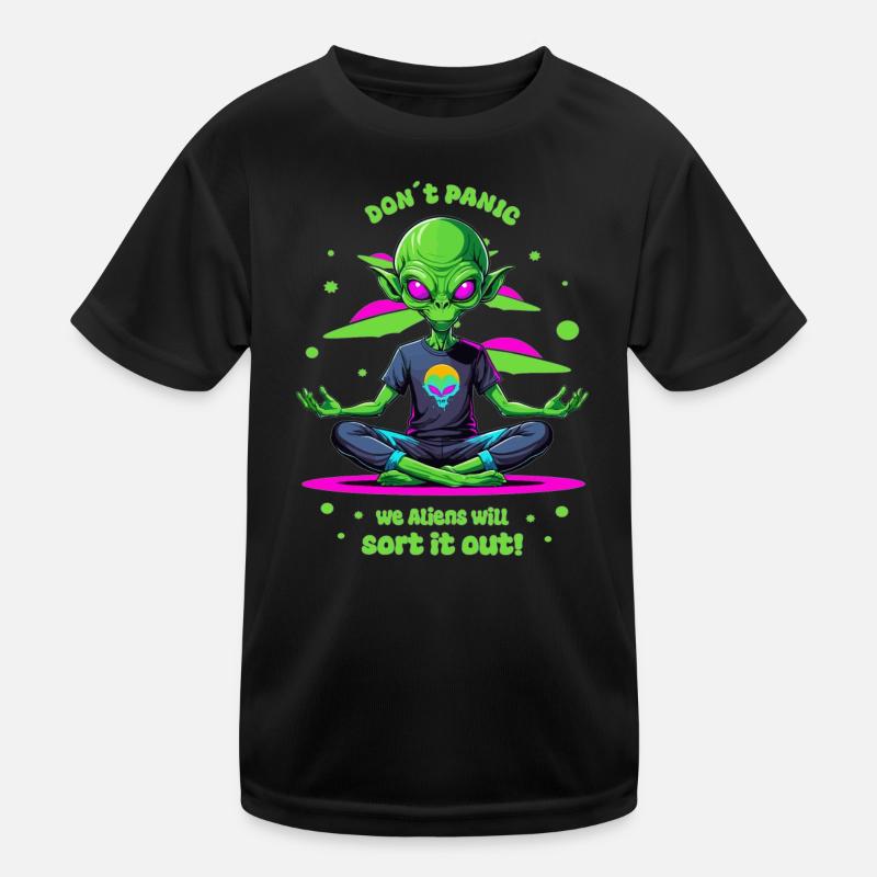 Alien Regulates this ! Kids Functional T-Shirt