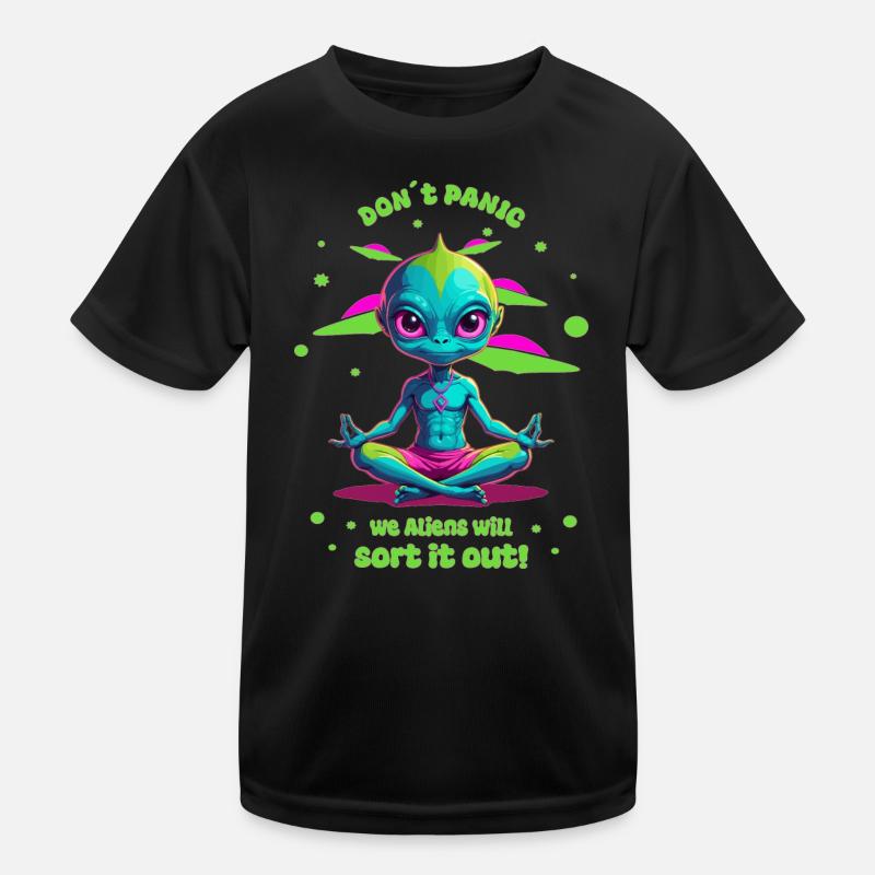 Alien Regulates this ! Kids Functional T-Shirt