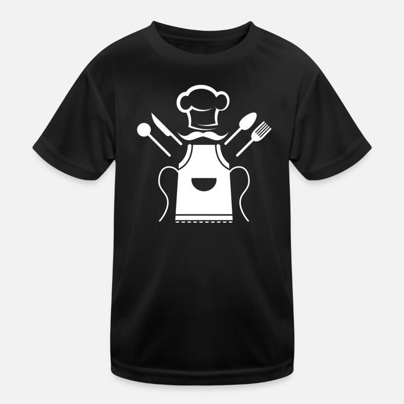 Kochen, kochen, super kochen Kinder Funktions-T-Shirt