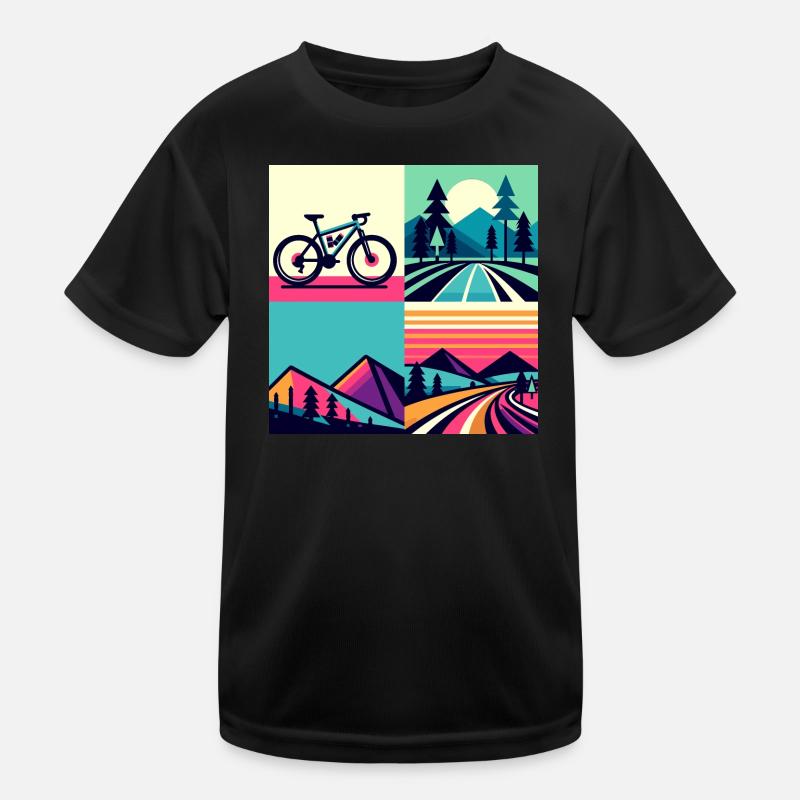 Gravier 4 paysages T-shirt sport Enfant