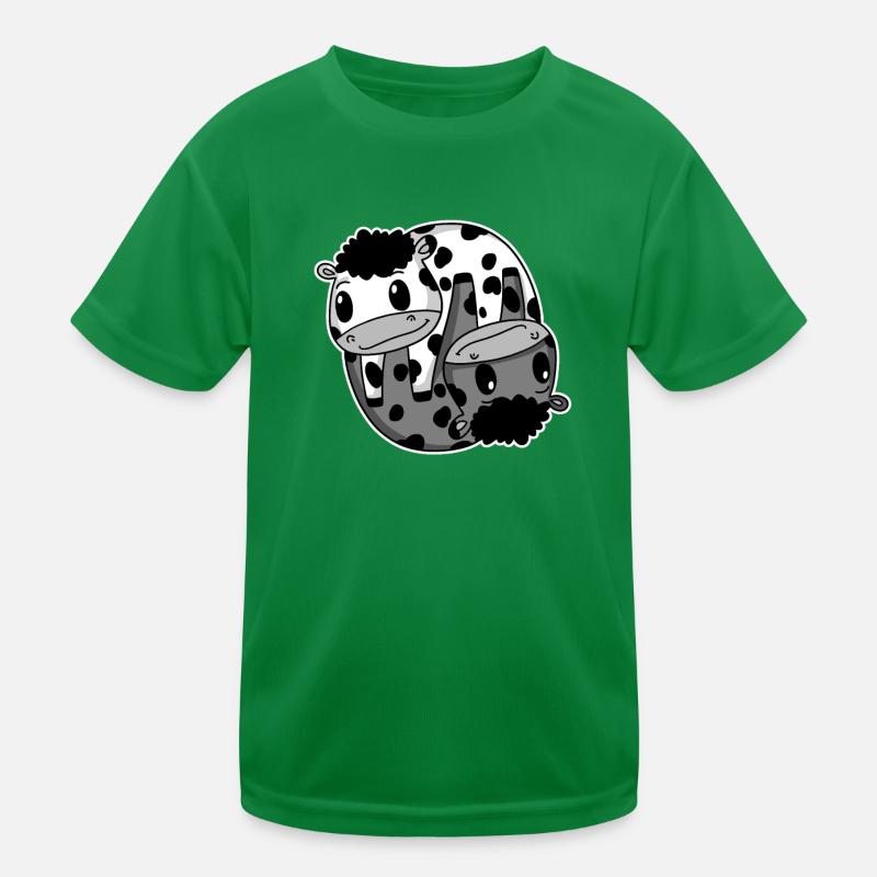 Vache de signe Yin Yang T-shirt sport Enfant
