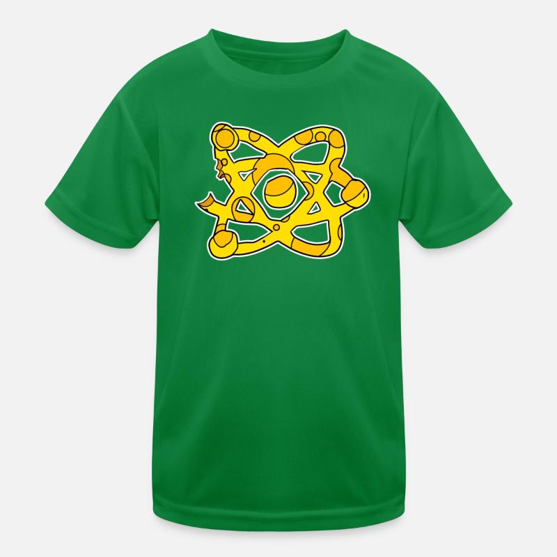 Science Symbol Scientific Cheese Kids Functional T-Shirt