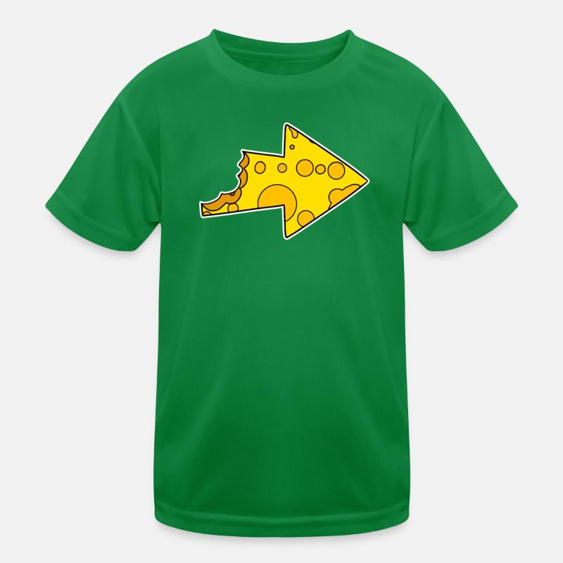 Pfeil Käse Kinder Funktions-T-Shirt