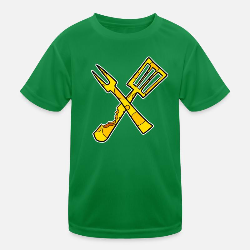 Koch Kochen Restaurant Kinder Funktions-T-Shirt
