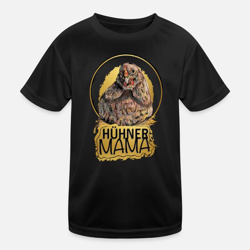 Poulets Maman T-shirt sport Enfant