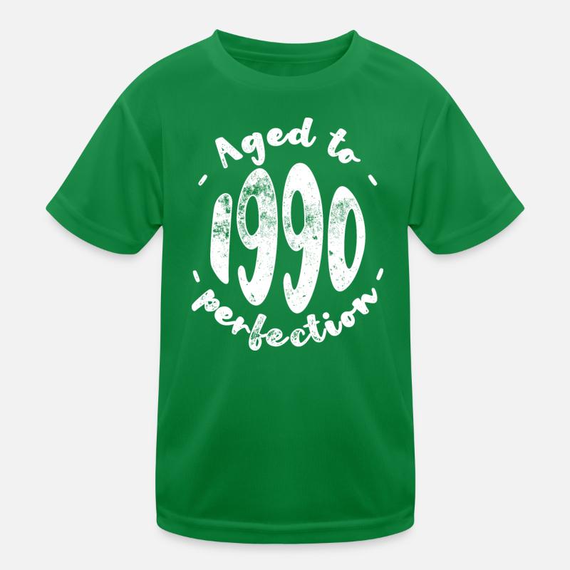 Nostalgic 1990s Perfection Kids Functional T-Shirt