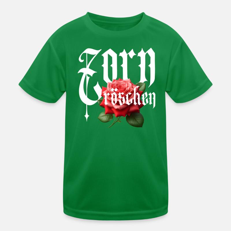 Angry Beauty Kids Functional T-Shirt