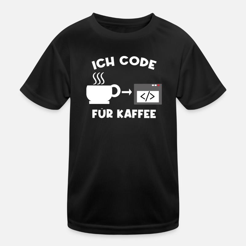 Workaholic Job Coder Karriere Erfolg Statement Kinder Funktions-T-Shirt