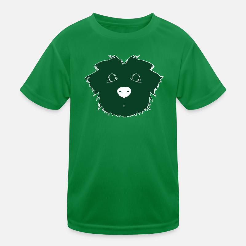 Chiot vert T-shirt sport Enfant