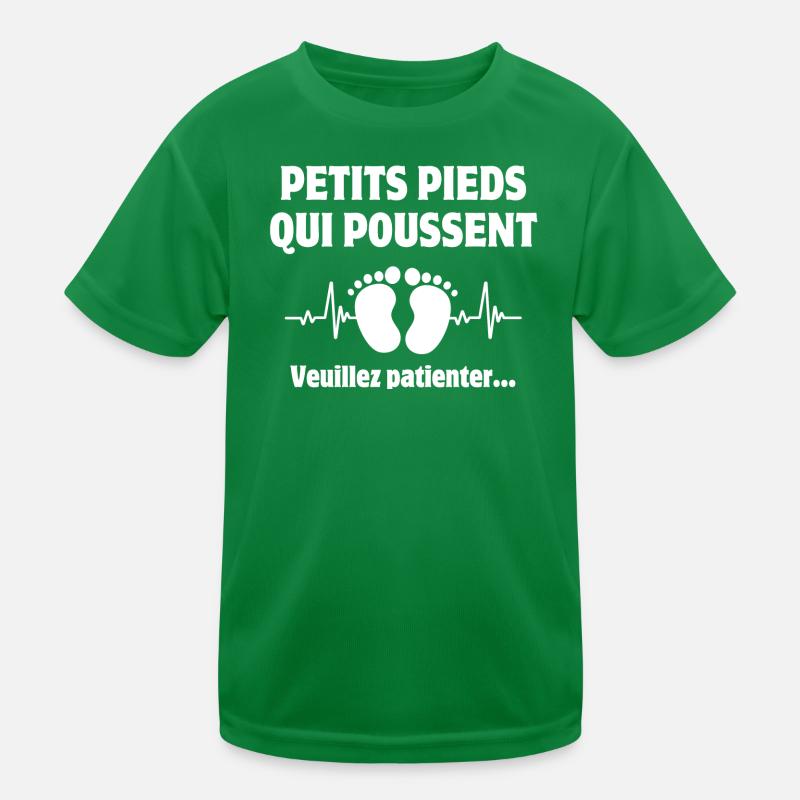 futur papa, future maman, bébé T-shirt sport Enfant