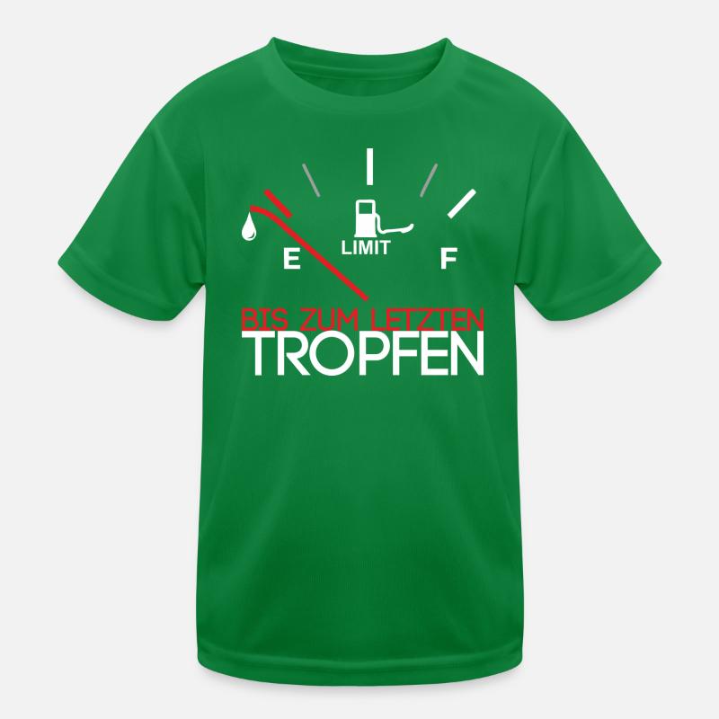 Down to the last drop Kids Functional T-Shirt
