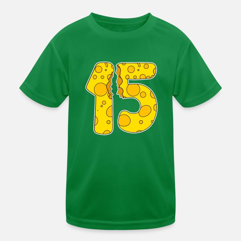 15 ans de Funny Cheese T-shirt sport Enfant