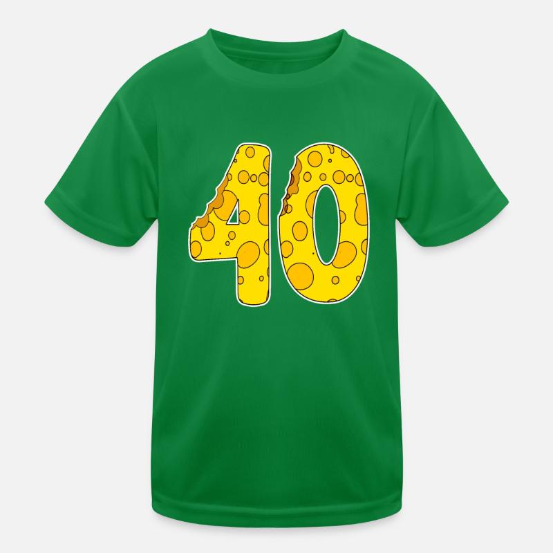 40 ans de fromage Lustig T-shirt sport Enfant