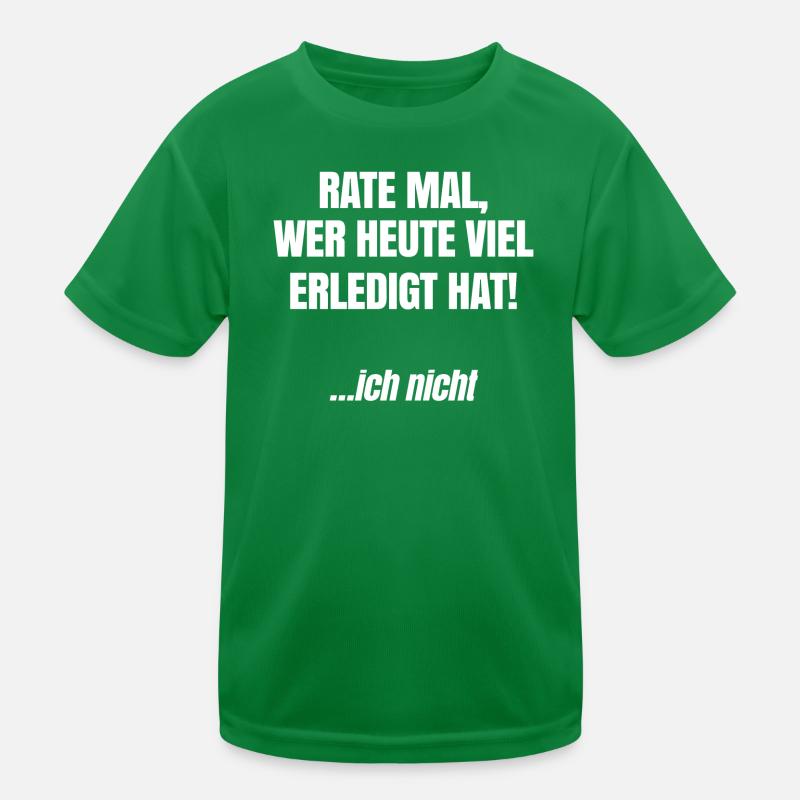 Witzig Statement Ist Mir Egal Gleichgültig Kinder Funktions-T-Shirt