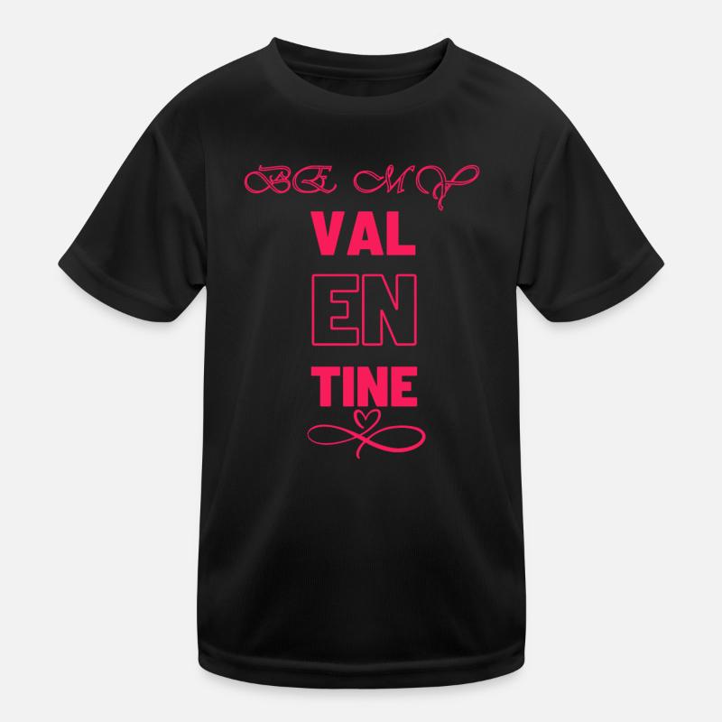 Elegantes Valentinstag-Typografie-Design Kinder Funktions-T-Shirt