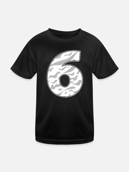 6 - Kids Functional T-Shirt - black