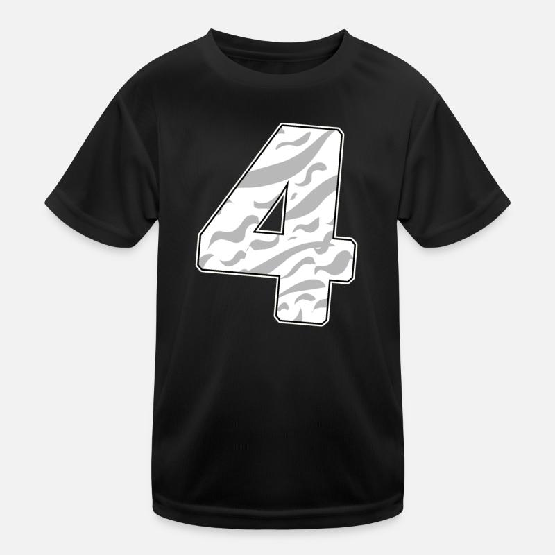 4 - Vier Kinder Funktions-T-Shirt