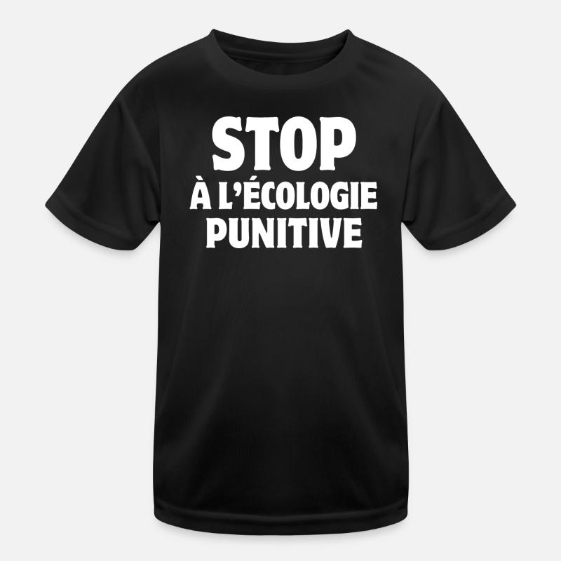 Ecology, Farmer, Punitive Ecology Kids Functional T-Shirt