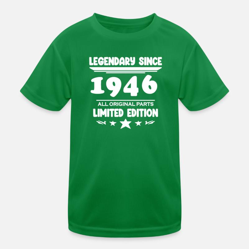 1946 - Year 1946 - Year 1946 Kids Functional T-Shirt