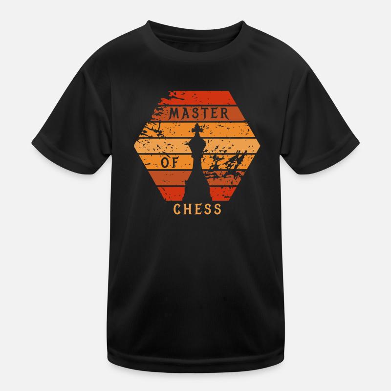 Master of Chess Kinder Funktions-T-Shirt