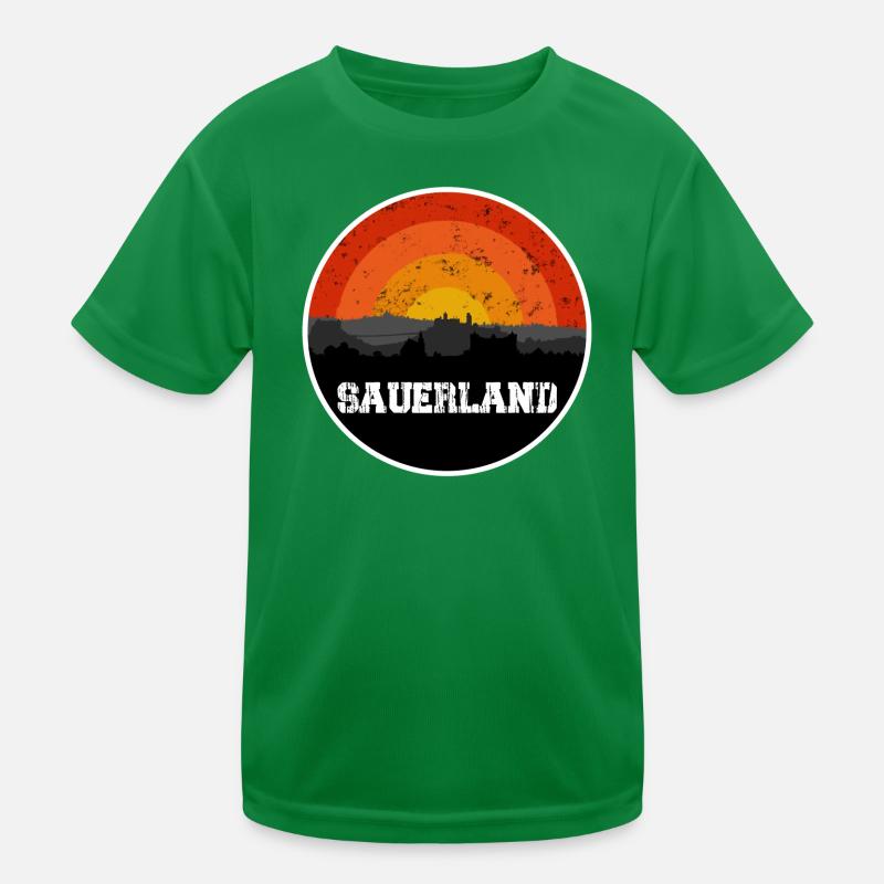 Sauerland Original Skyline Kinder Funktions-T-Shirt