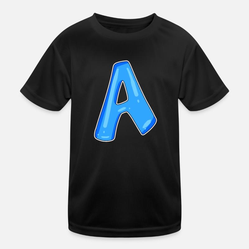 point A Initial point Kids Functional T-Shirt