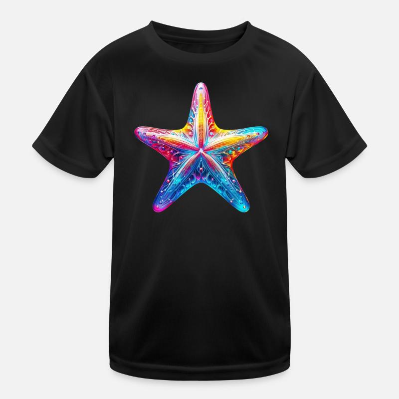 Seestern Kinder Funktions-T-Shirt