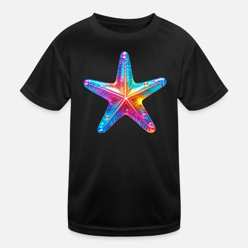 Seestern Kinder Funktions-T-Shirt