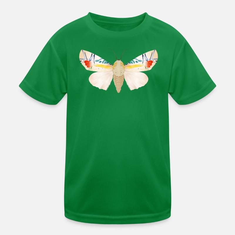 Baorisa hieroglyphica papillon rare T-shirt sport Enfant