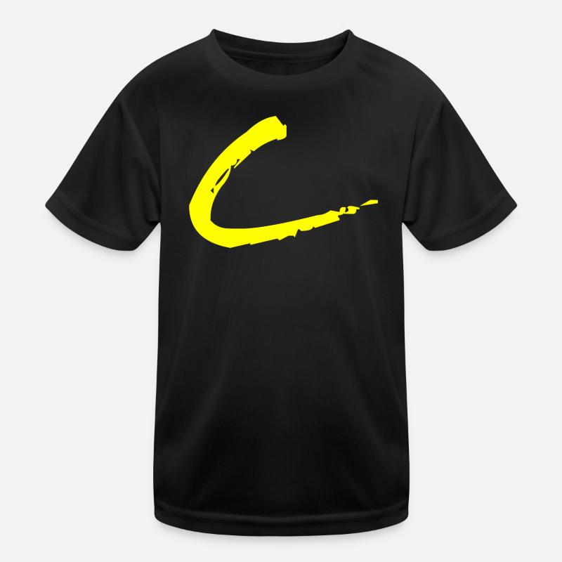 Buchstabe C Kinder Funktions-T-Shirt