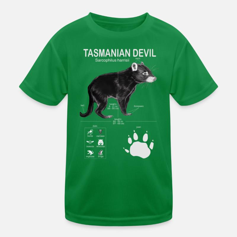 Tasmanian Devil Kinder Funktions-T-Shirt