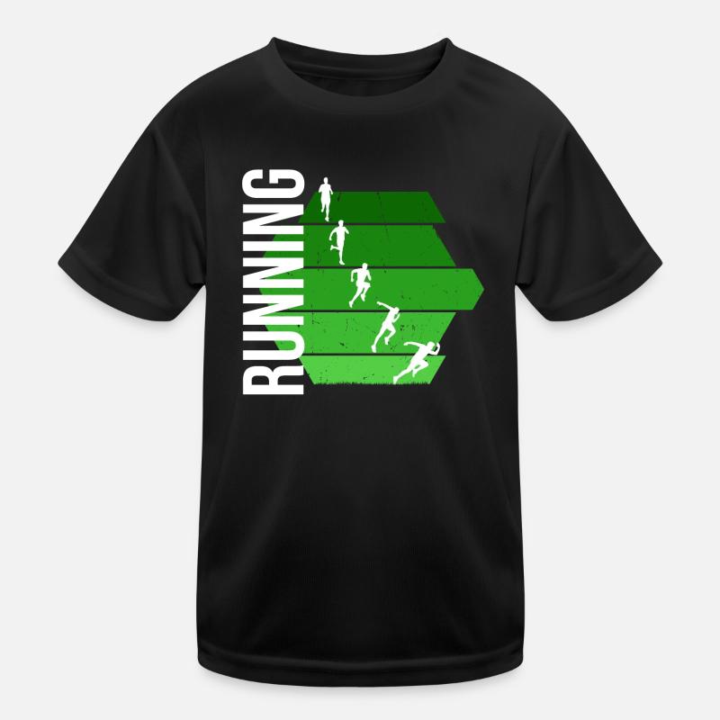 Running Kinder Funktions-T-Shirt