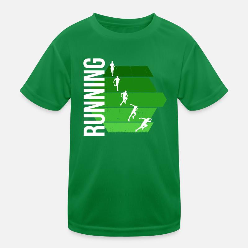 Running Kinder Funktions-T-Shirt
