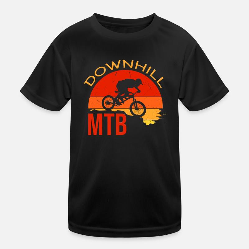 Downhill Kinder Funktions-T-Shirt