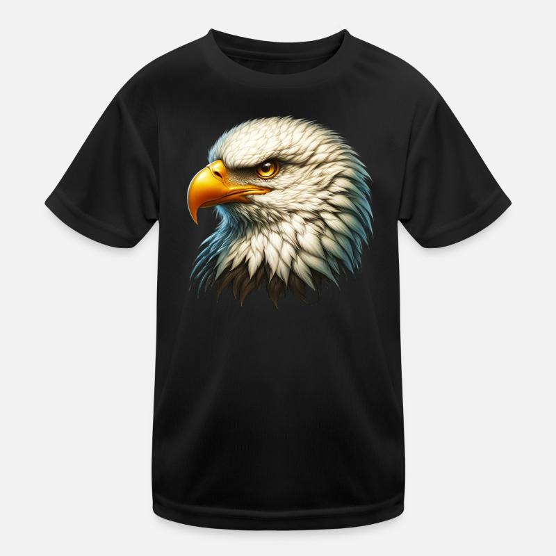 Adler Kinder Funktions-T-Shirt