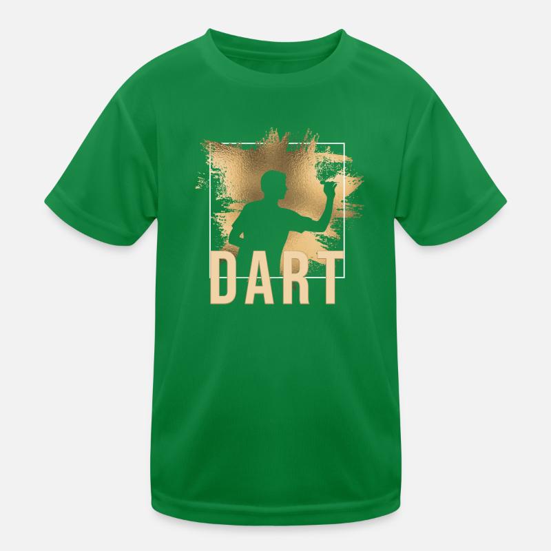 Dart Kinder Funktions-T-Shirt