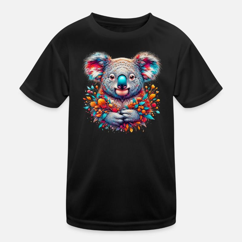 Koala Kinder Funktions-T-Shirt