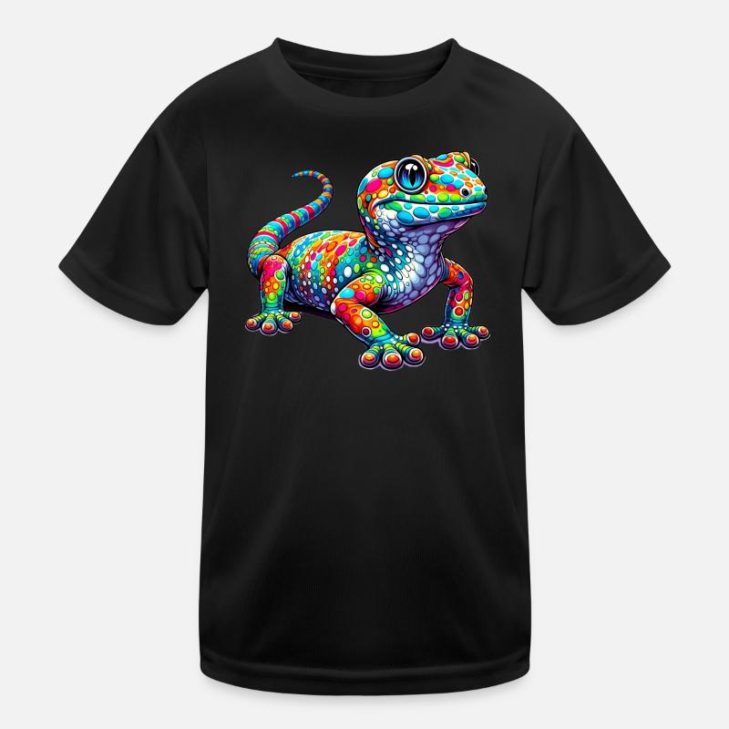 Gecko Kinder Funktions-T-Shirt